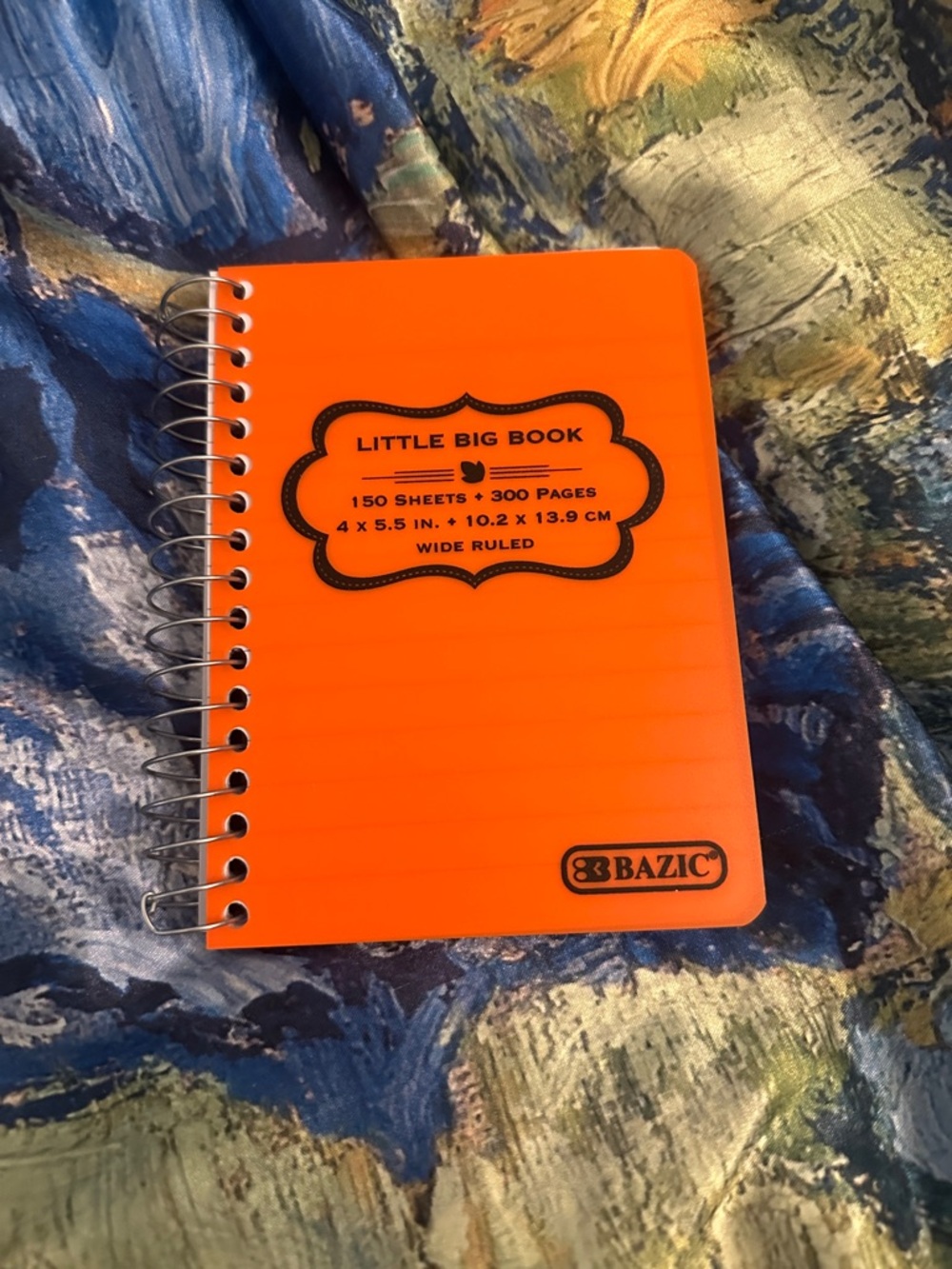 Little Big Book Spiral Notebook - Orange